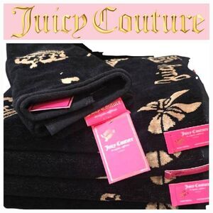 Juicy Couture Home Crown, Hearts, & Bow Oversized Bath Towel Set
